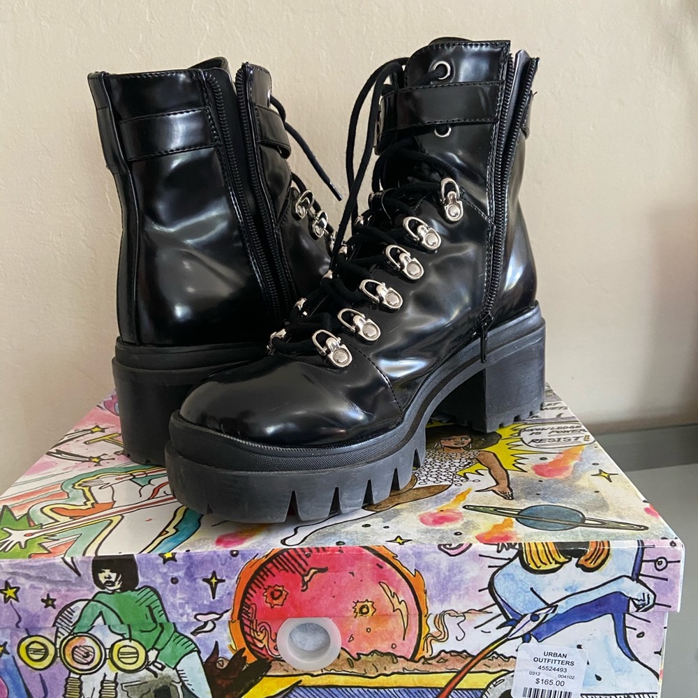 Jeffrey Campbell Czech Combat Boots